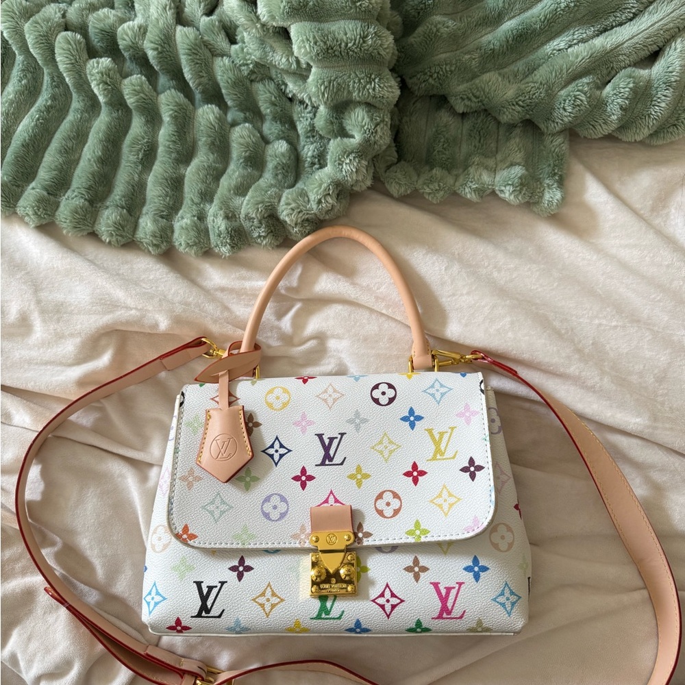 Multicolor Designer-Inspired Handbag
